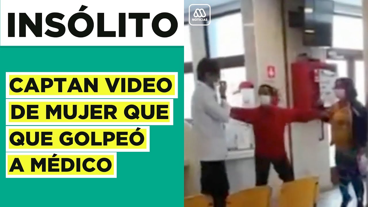 Insólito: Video muestra a mujer golpeando a médico en Cesfam de San Pedro de la Paz