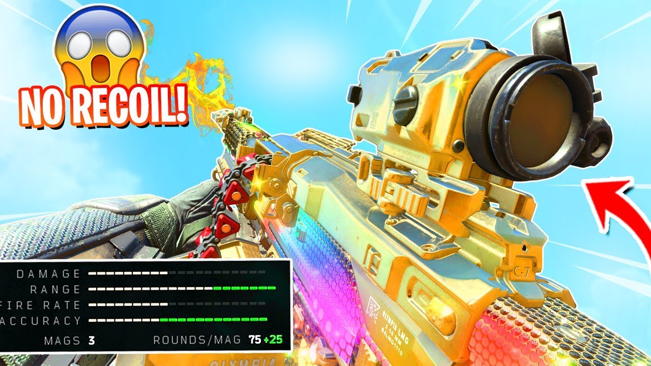 The SECRET NO RECOIL MOD in Black Ops 4...😱 - 100% ACCURACY Attachment!!