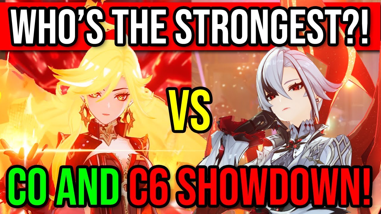 Схватка DPS C0 и C6! Мавуика против Арлекино! Реален ли Powercreep?! Genshin Impact
