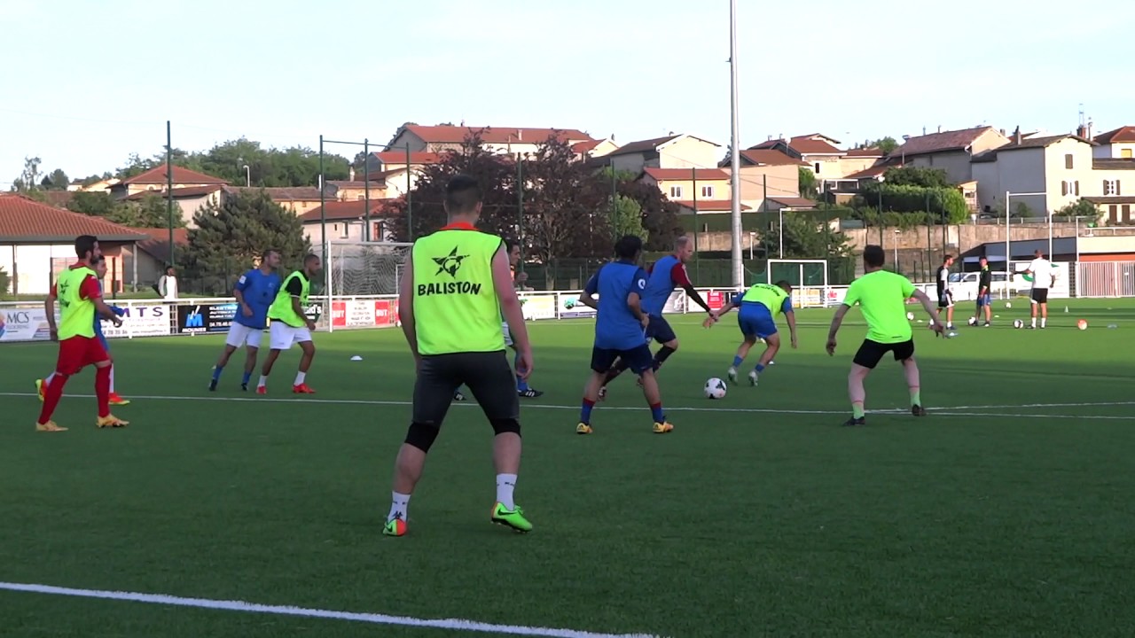 Préparation d'avant match - Entrainement FC Salaise