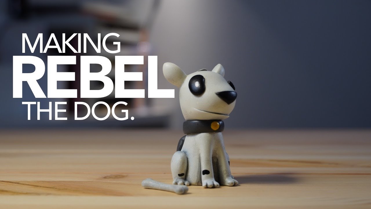I sculpted a Dog Toy collectible. (Rebel)