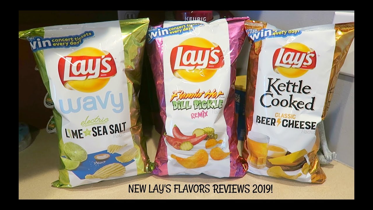 NEW LAY'S TURN UP THE FLAVOR REVIEWS 2019!