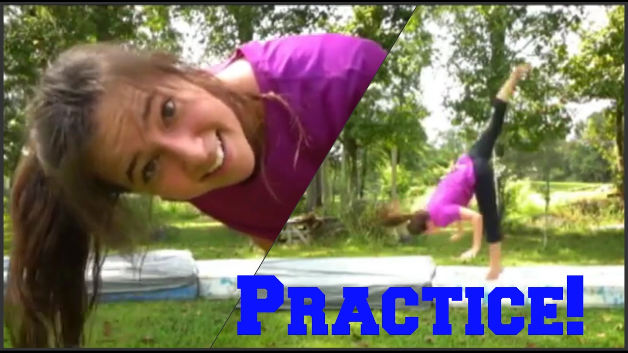 Front Aerial Attempts! | Self Taught Gymnastics