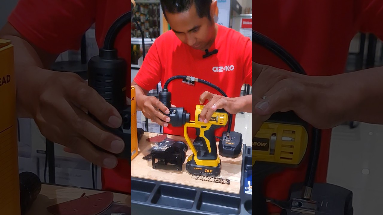 Cordless Multyhead Krisbow #perkakas #krisbow #borcordless #cordless