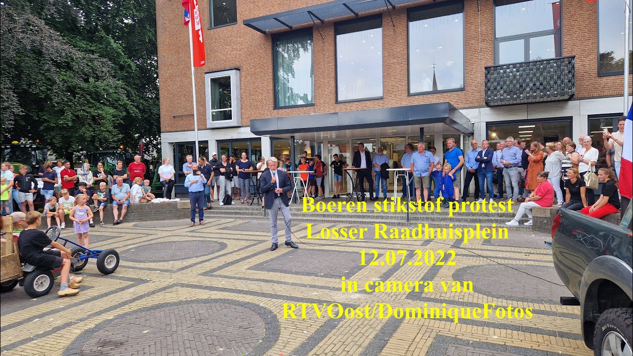 Stikstof boeren protest Losser 12.07.2022