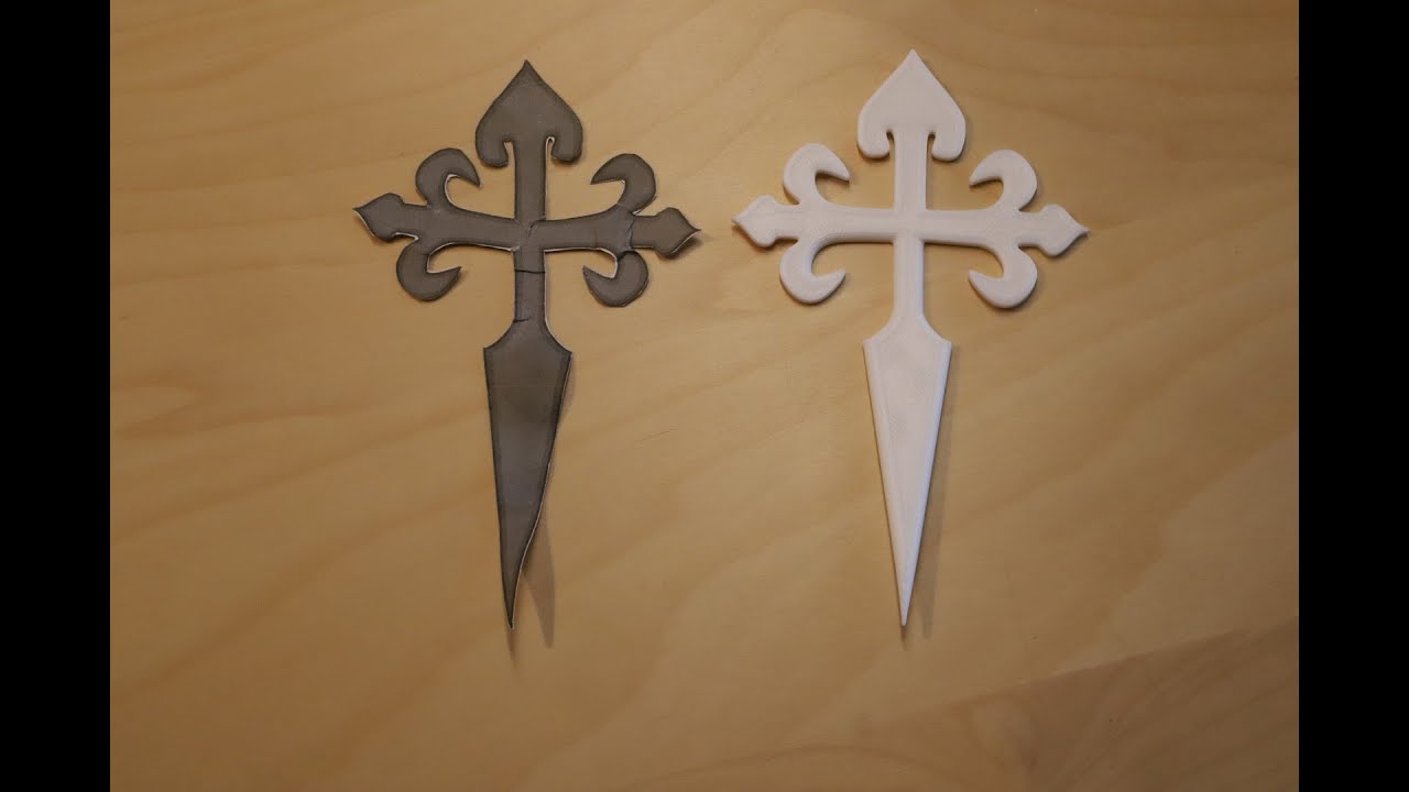 BaZi TV - 3D-Printed Santiago Cross