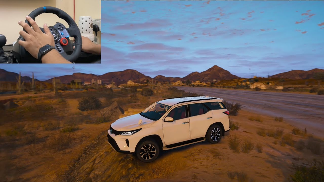 FORTUNER LEGENDER 🔥 | GTA 5 Mod | Steering Wheel [OFFROAD] | GamersAAO