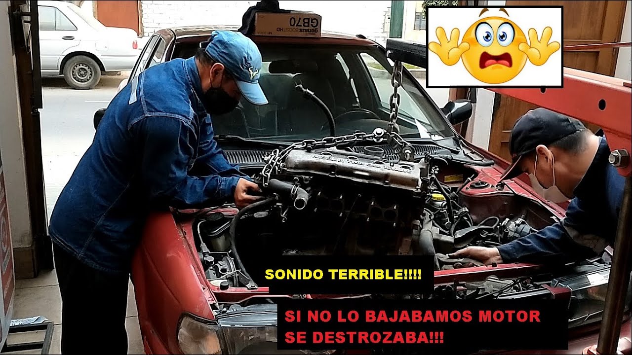 🔥 REPARACIÓN de MOTOR Sentra Parte 1 🔧🔥