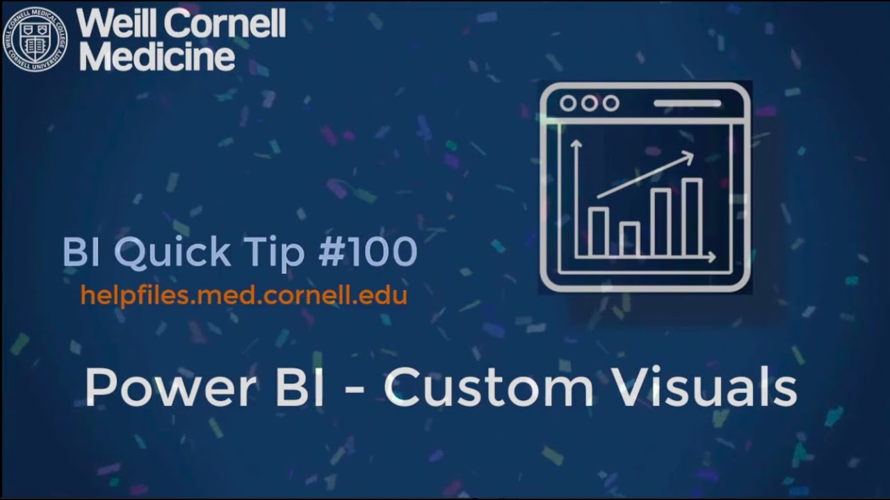 BI Quick Tip #100 - Importing custom visuals in Power BI
