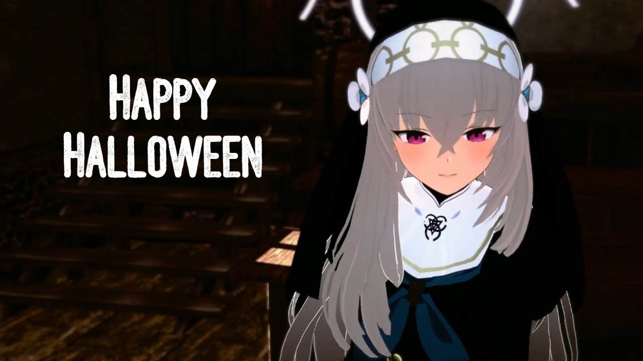 [ブルアカMMD] サクラコ×Happy Halloween