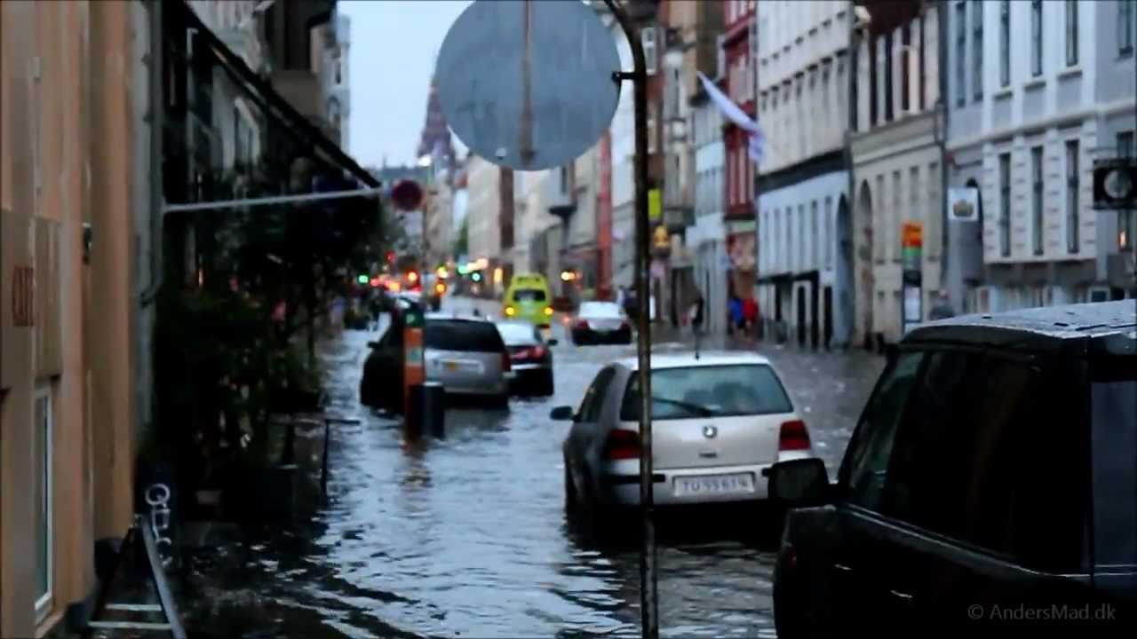 150mm regn over København - Store Kongensgade