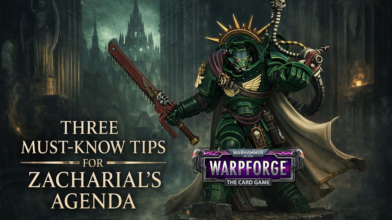 3 ВАЖНЫХ СОВЕТА для Мастера Захариала! || Warhammer 40,000: Warpforge