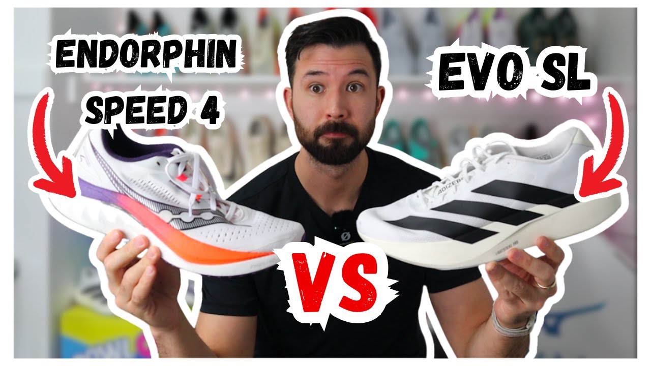 ADIDAS EVO SL vs Saucony Endorphin Speed 4 - Uptempo Battle
