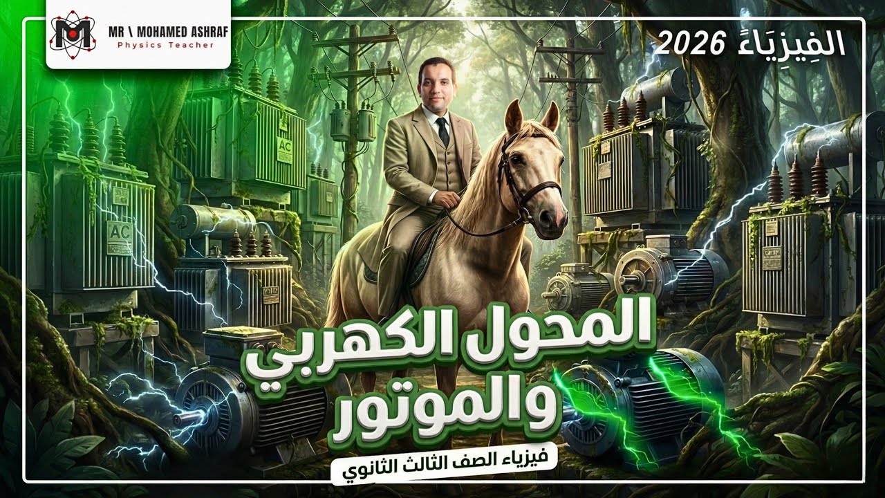 شرح المحول الكهربي _ الصف الثالث الثانوي