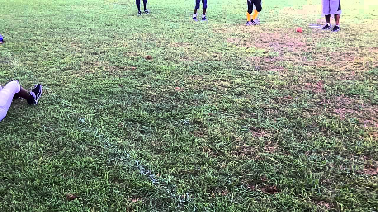 Sideline Tackle Drill