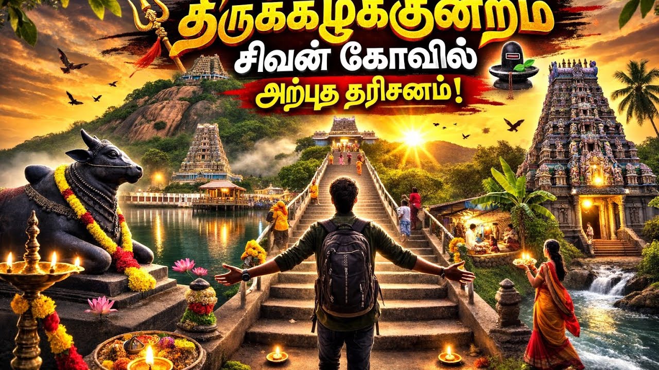 Thirukalukundram Lord Shiva Temple | 1500-Year-Old Sacred Hill Shrine of Tamil Nadu 🕉️