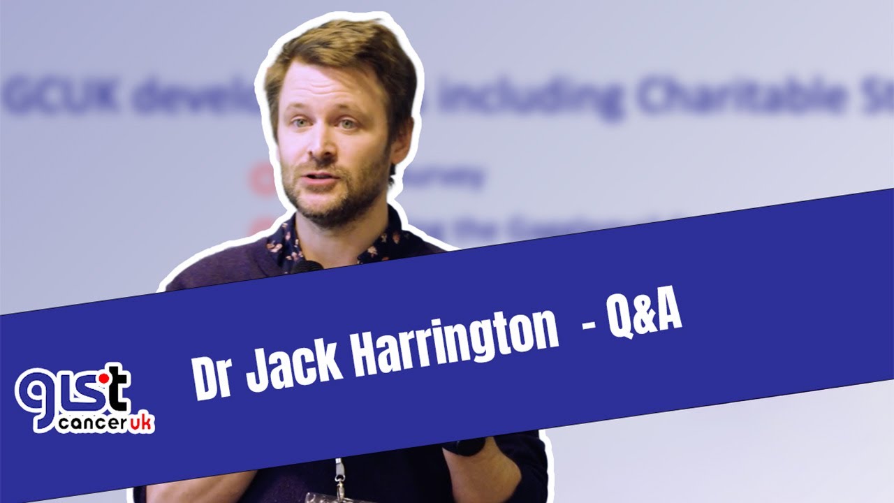 GIST Cancer UK London September 2025 Dr Jack Harrington Q&A