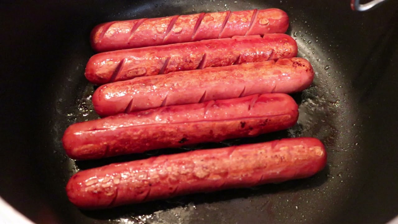Maple Lodge Farms&reg; Ultimate Chicken Frankfurters | Fried | Sausages | Chicken Sausages