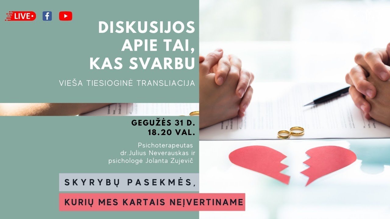 Skyrybų pasekmės, kurių mes kartais neįvertiname