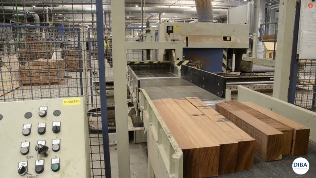 Diba Machinehandel l Grecon finger jointer line Ultra TT