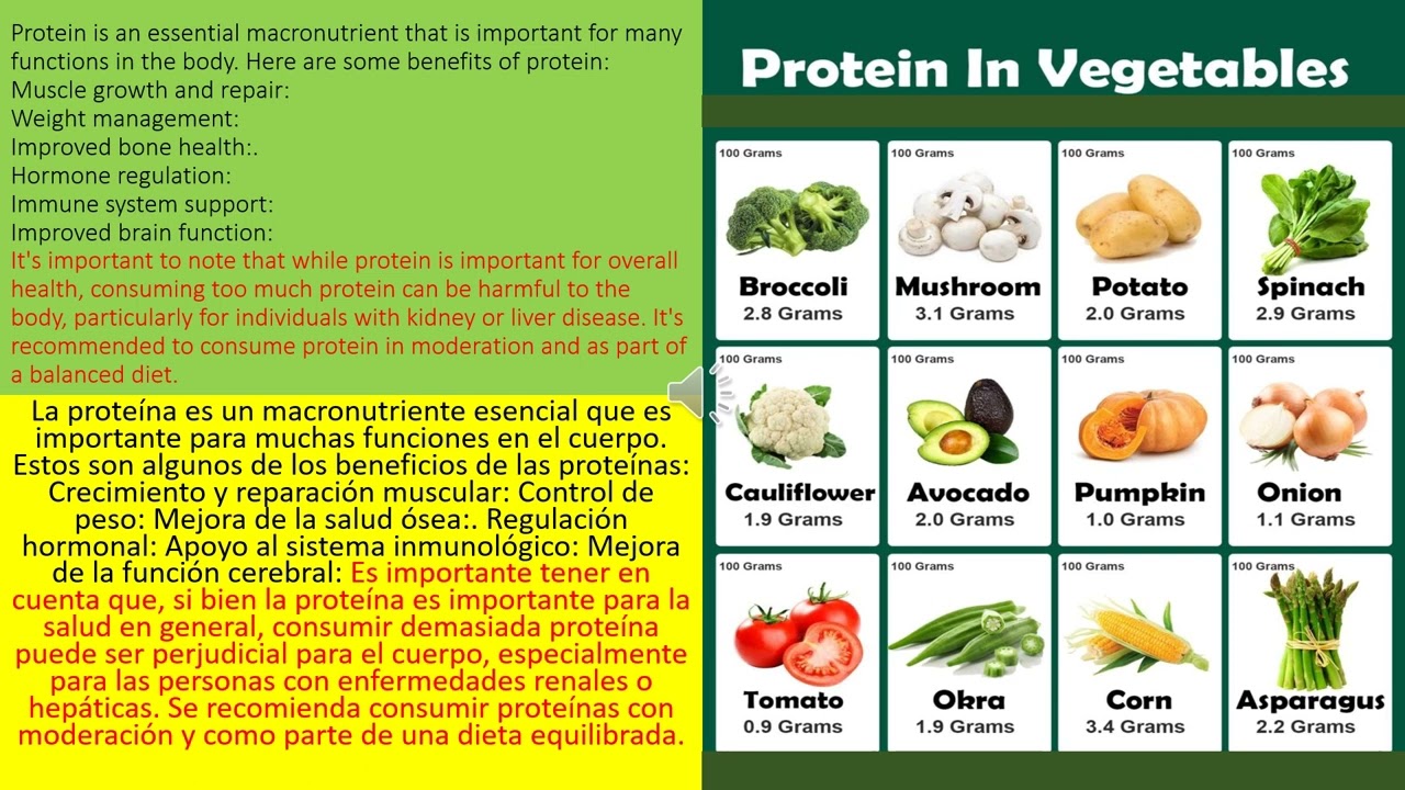 knowledge . | La prote&iacute;na es un macronutriente || Protein is an essential macronutrient