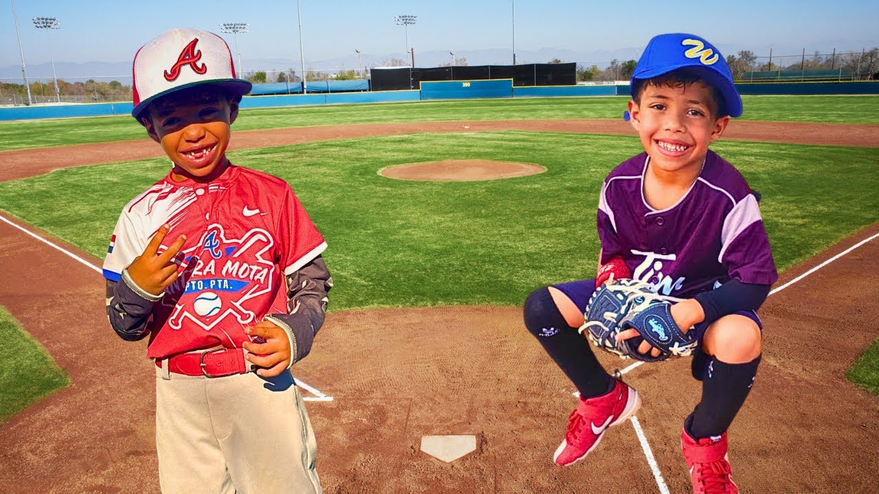Con apenas 5 años niño Ya es un Estrella en Beisbol ⚾️