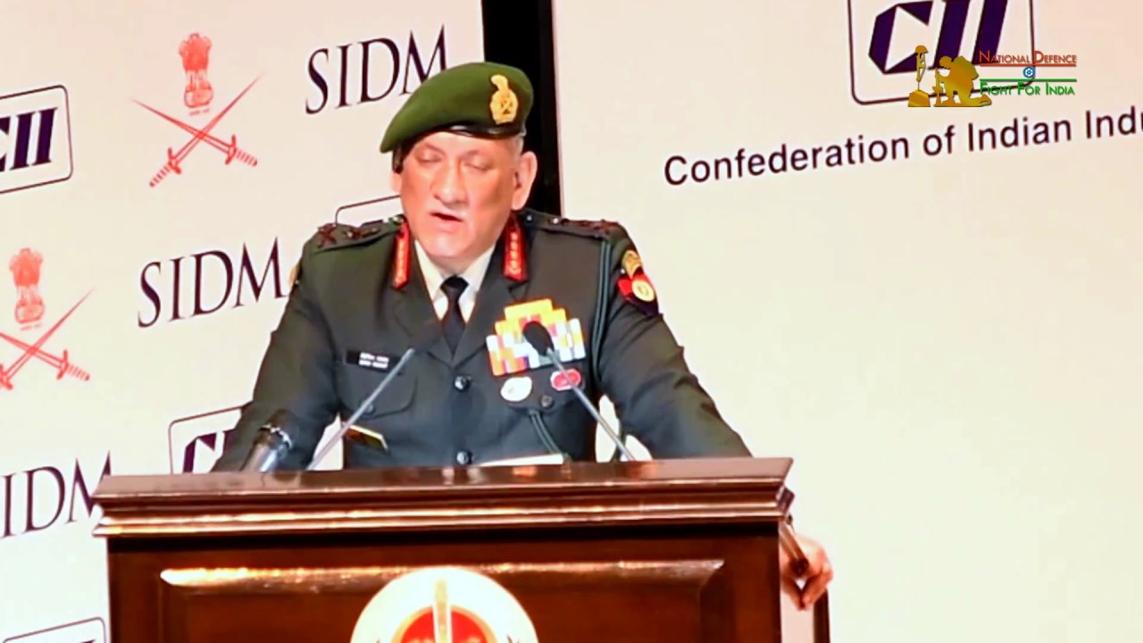 General Bipin Rawat's Full Speech At Army Technology Seminar ARTECH 2018