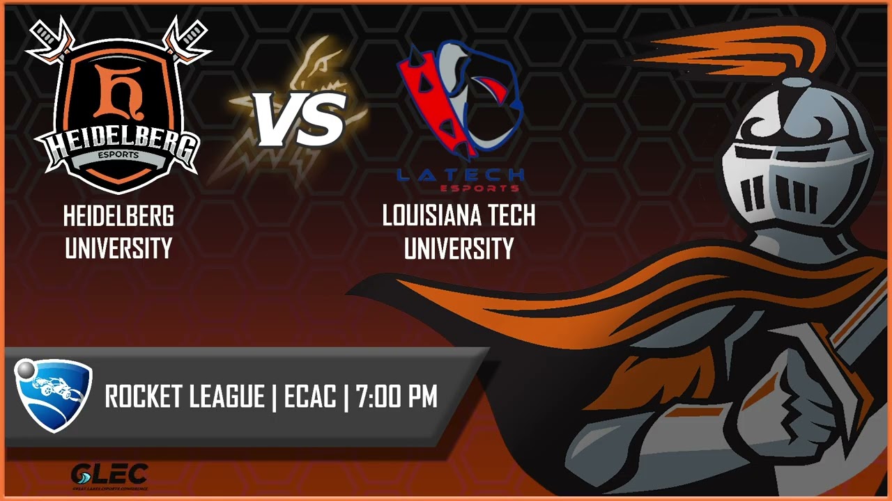 Rocket League & Overwatch | ECAC | Heidelberg University vs. Louisiana Tech University & CMCC