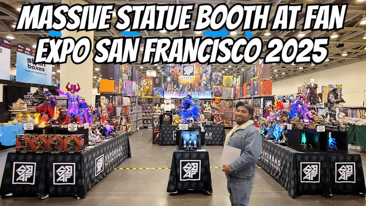 MASSIVE Statue Booth at Fan Expo San Francisco 2025