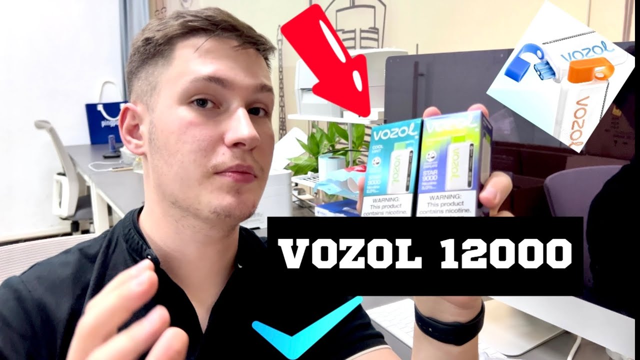 VOZOL ВОЗОЛ 12000 тяг ! Разрывная новинка электронная сигарета обзор GRAND PRO