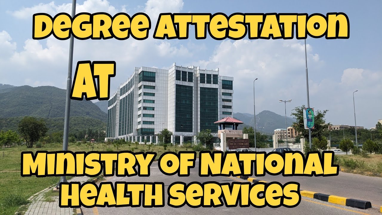 How to attest your documents from ministry of National Health service | Full procedure