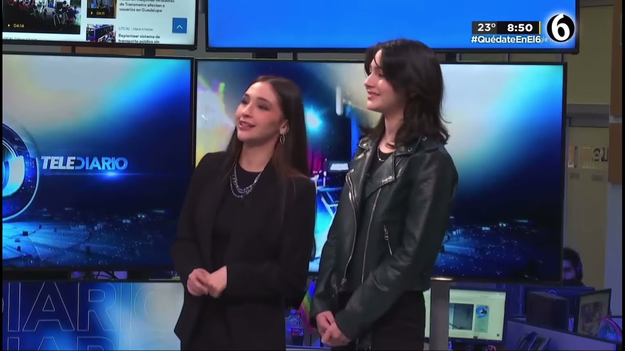 The Warning en Telediario Matutino 