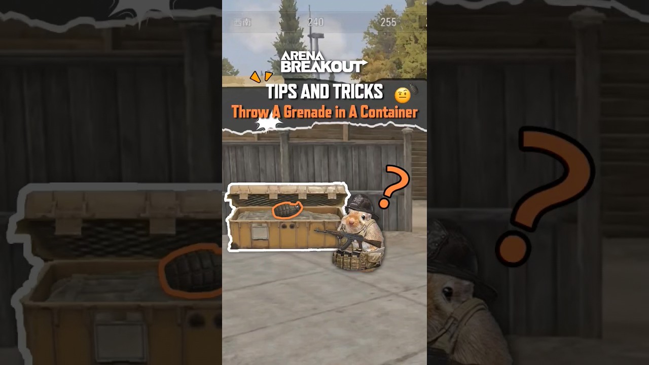 Tips and Tricks | Throw A Grenade in A Container