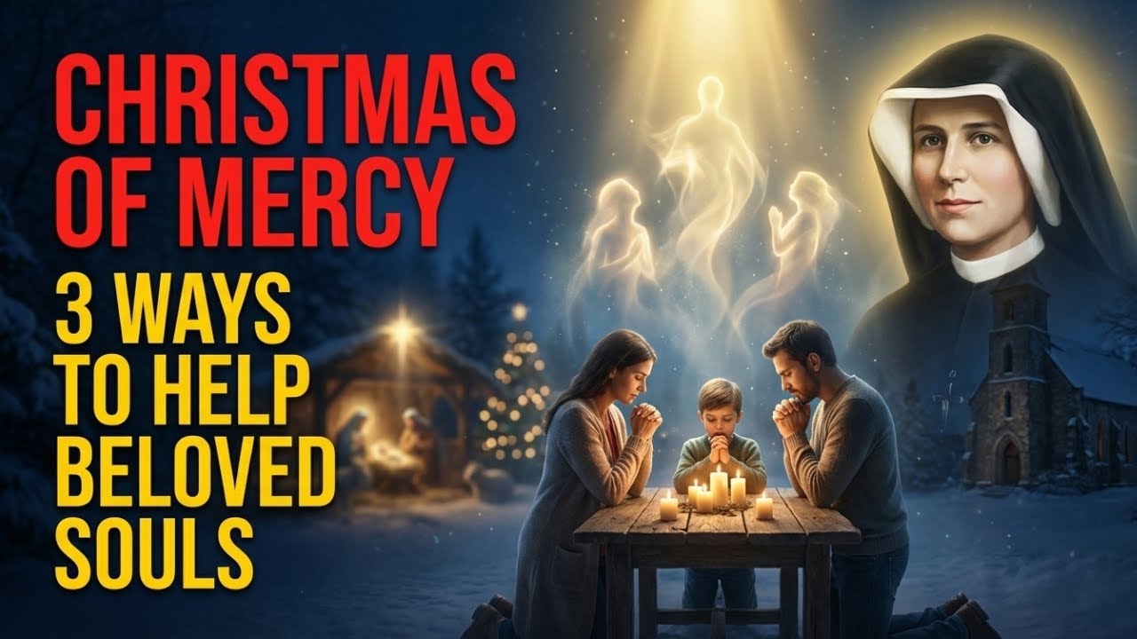 Christmas of Mercy: 3 Ways to Help the Souls of Your Loved Ones, According to Saint Faustina