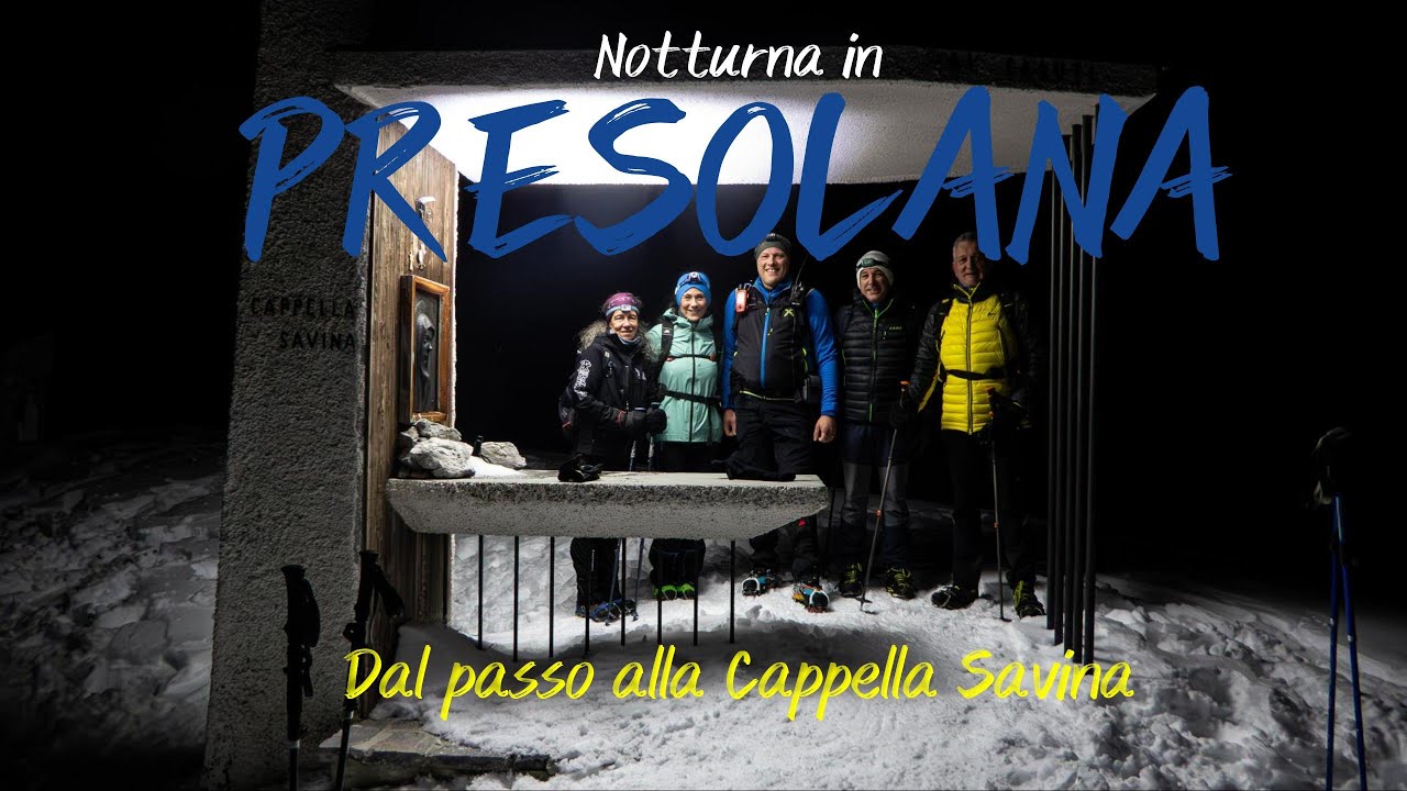 Presolana in notturna