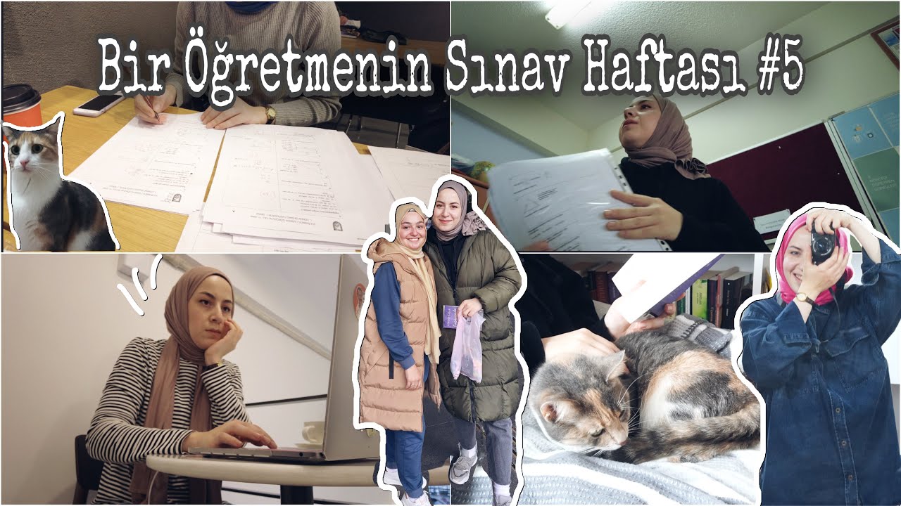 BİR ÖĞRETMENİN SINAV HAFTASI #5 🔖📚📋