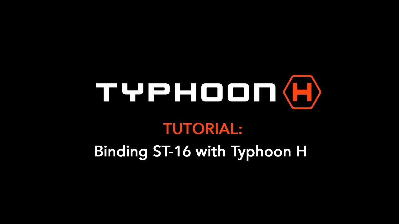 Typhoon H: Binding with ST-16 Controller