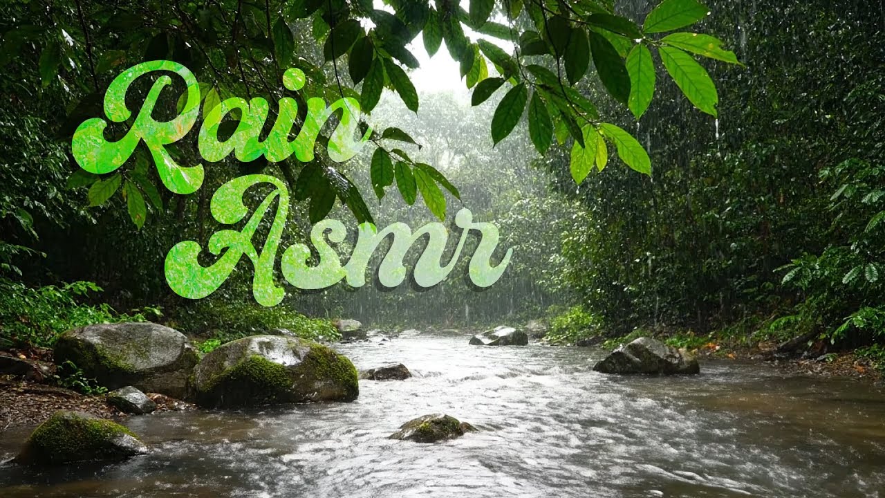 Sleep Instantly in a 4K Virtual Rainforest | ASMR Nature Sounds for Deep Relaxation