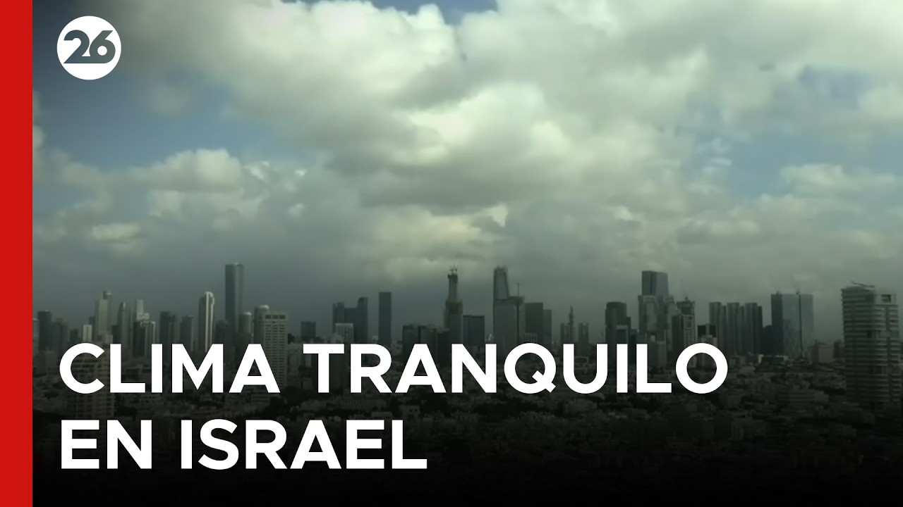 🔴 AHORA - TEL AVIV | Calma en el cielo de Israel