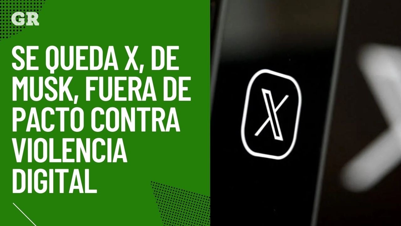 Se queda X, de Musk, fuera de pacto contra violencia digital