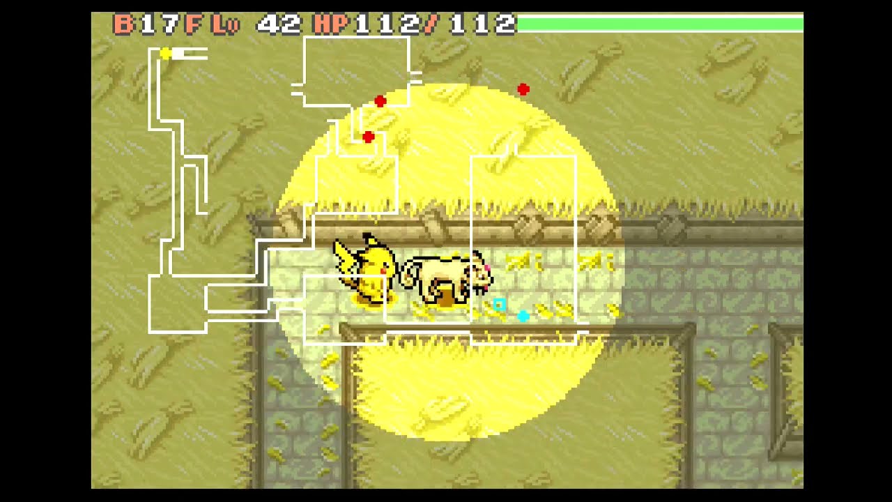 ＧＢＡソフト　ポケモン不思議のダンジョン赤の救助隊プレイ動画＃１５