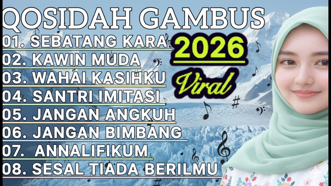 LAGU QOSIDAH TERBAIK SEPANJANG MASA - PENYEJUK HATI YANG SEDANG GELISAH