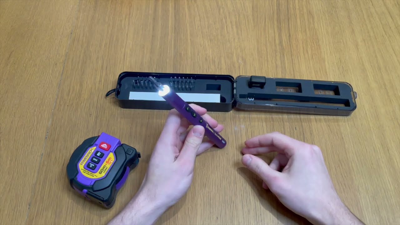 Отвертка для точных работ Ermenrich Tunn PD20 | Ermenrich – видео распаковки