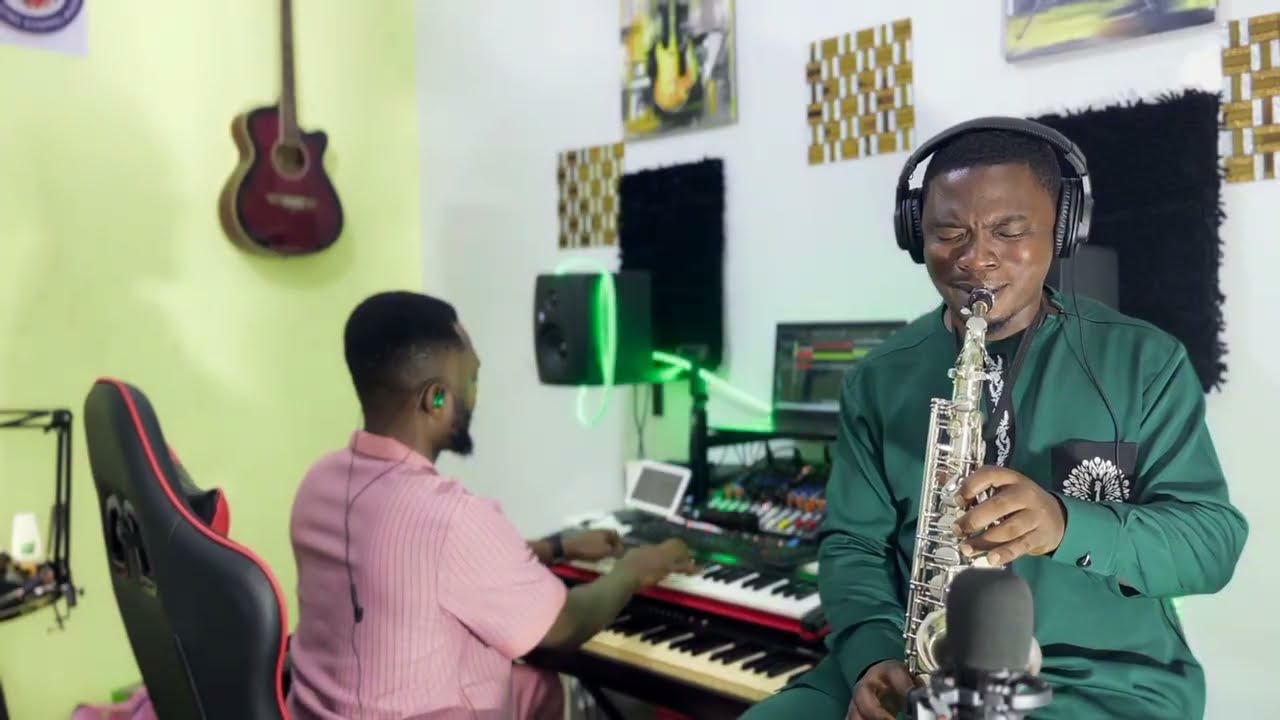 This is Awesome, Charlie. Sax cover of M’akokyem Nyame by KOB and POUNDSTEE MUSIC. 