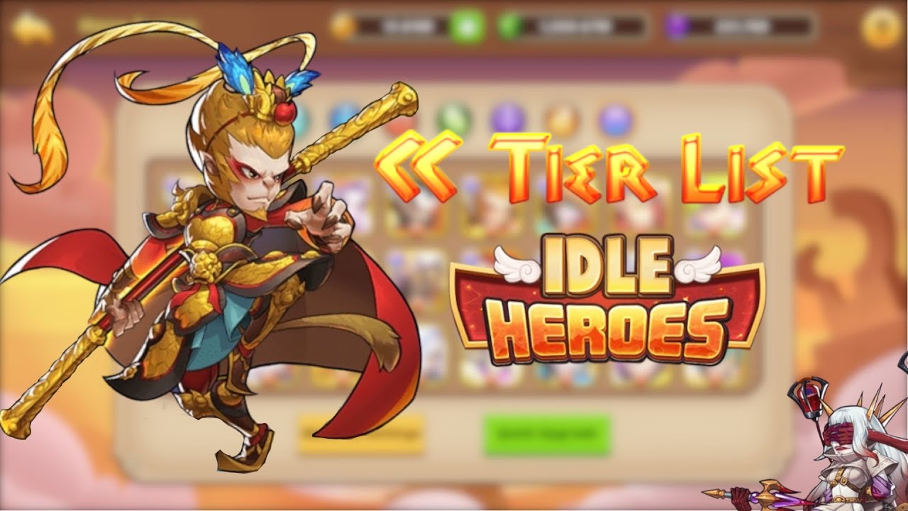 IDLE HEROES Crowd Control TIERLIST