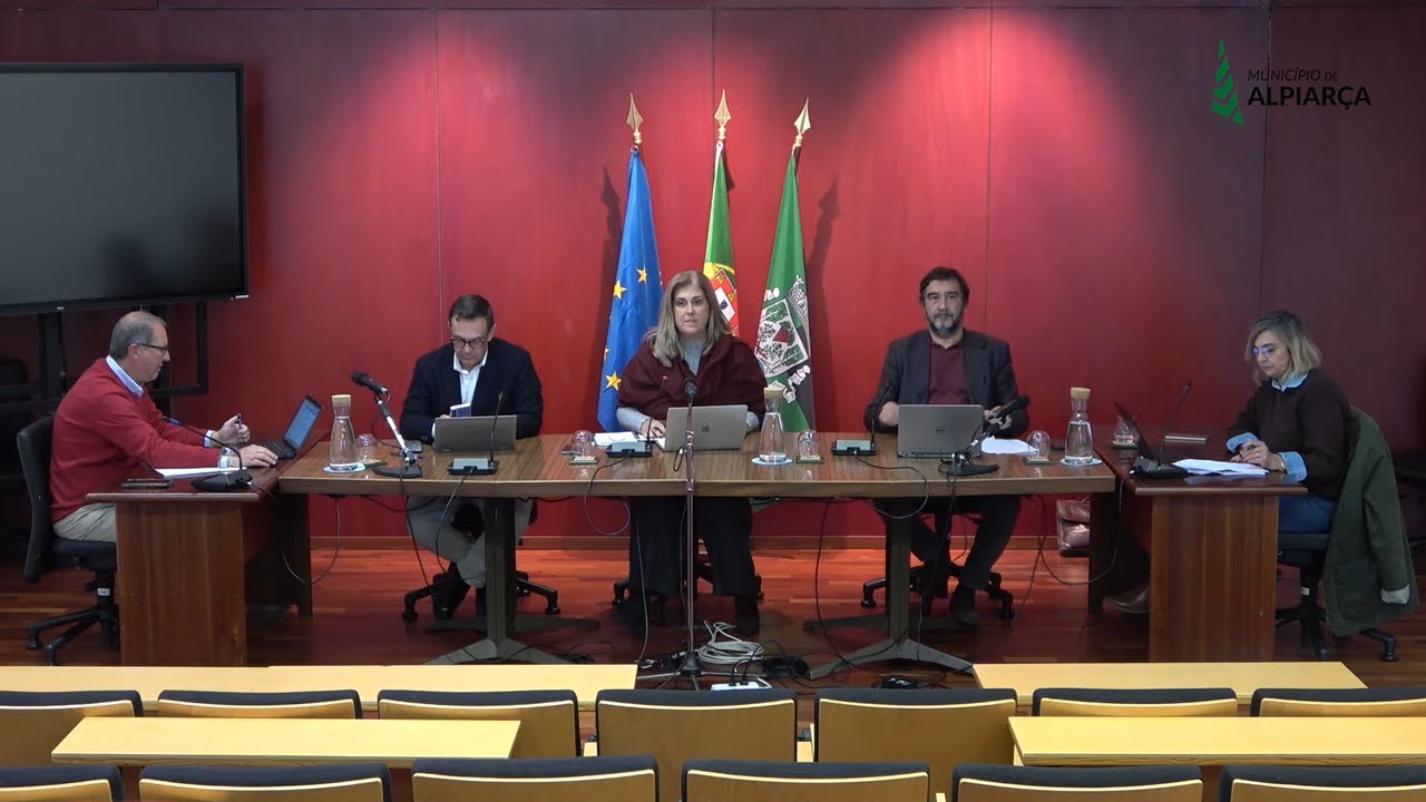 Reunião ordinária da Câmara Municipal de Alpiarça de 26-11-2025