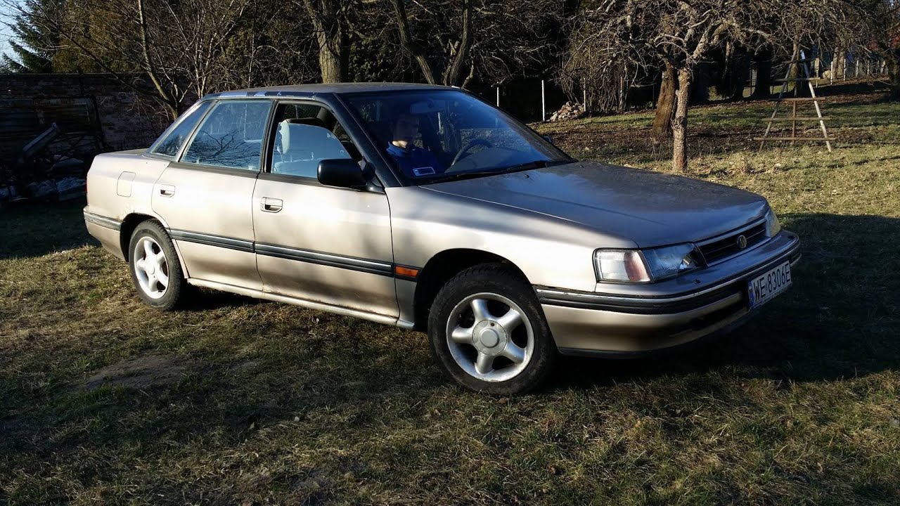 Driving Subaru Legacy BC 1991