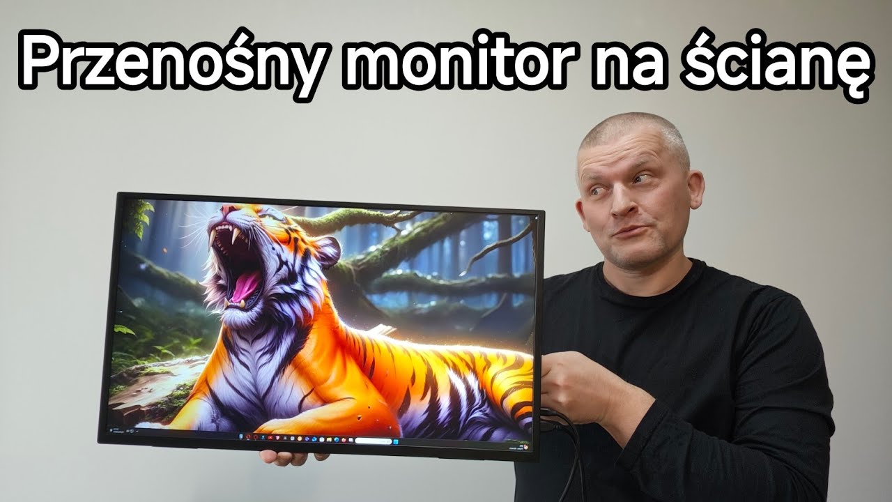 Uperfect UMax 24cale  2K przenosny Monitor na ściane