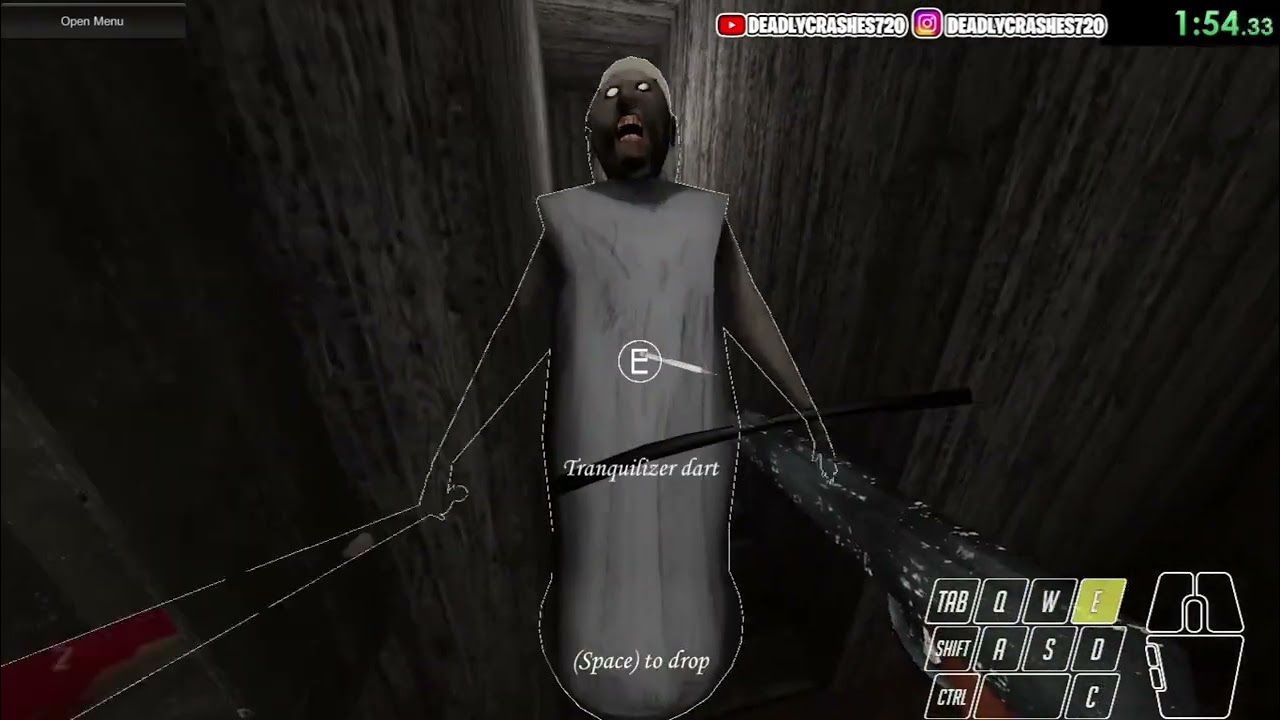 Granny Legacy - Normal Mode Speedrun 2:57.95 (Preset 5, Version 1.8)