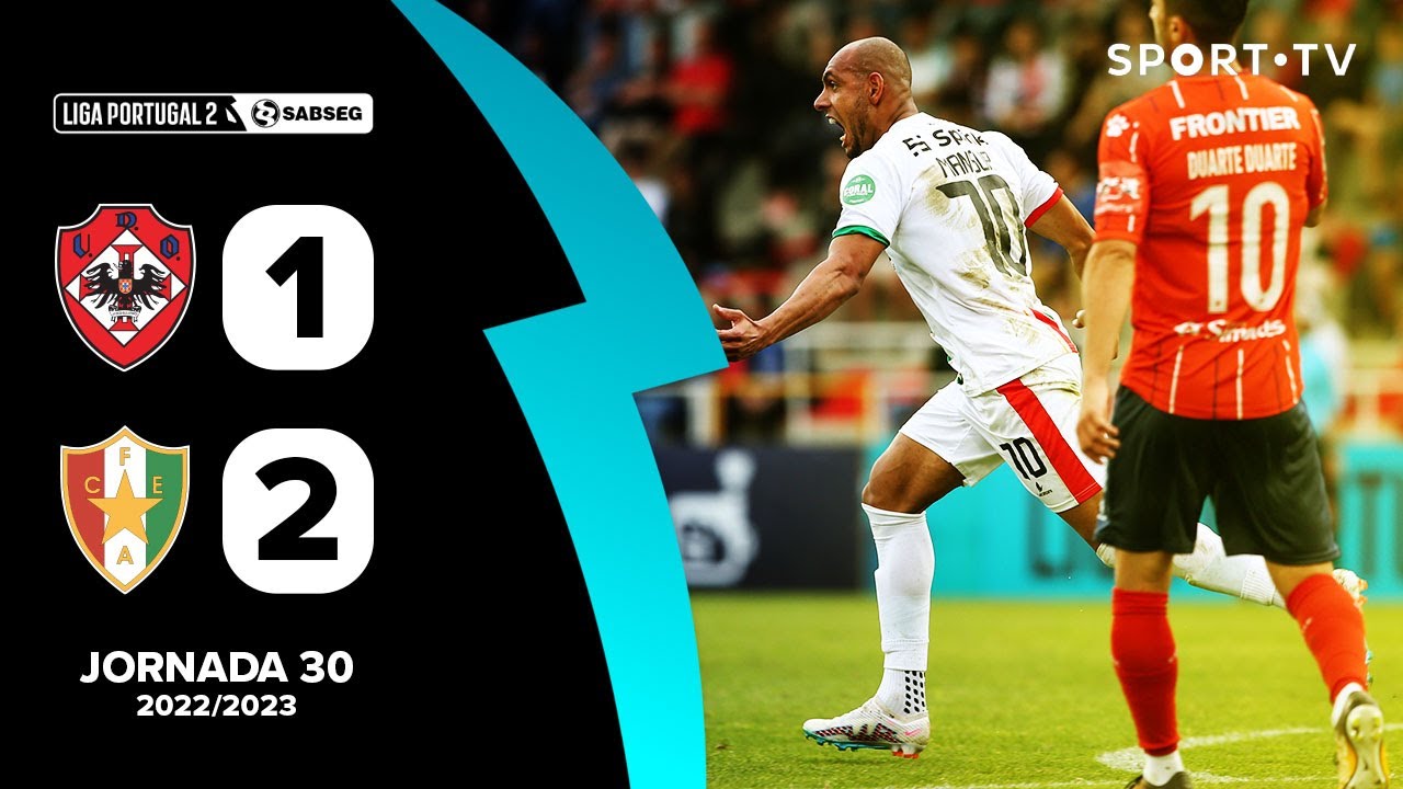 Resumo: UD Oliveirense 1-2 Estrela Amadora - Liga Portugal SABSEG | SPORT TV